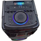 Bts-1708 kablosuz bluetooth hoparlör | 200w güç, çift hoparlör & mikrofon, rgb ışıklı, 3600mah batarya, tws destekli, usb/tf/fm - H2U - KolayMagza KM Technology