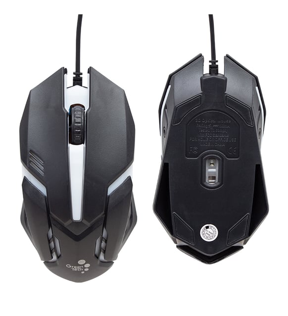 ماوس ألعاب سلكي بمدخل USB وإضاءة RGB X1