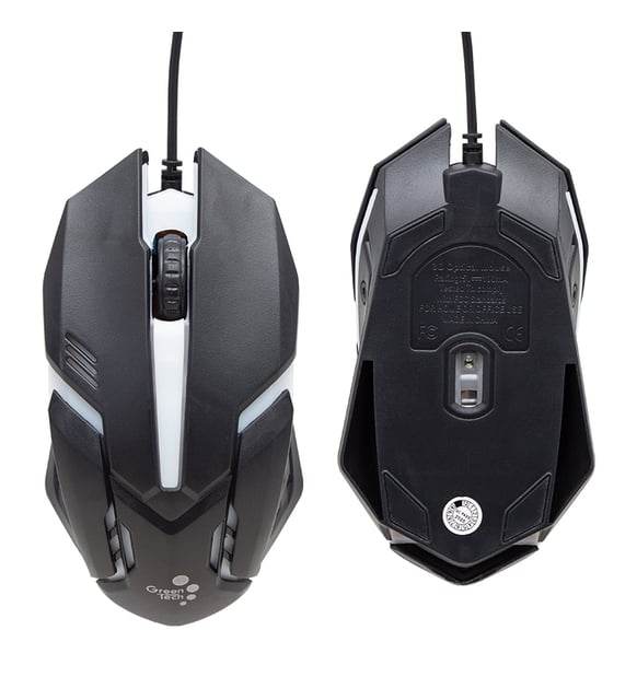Usb girişli rgb ışıklı kablolu oyuncu mouse x1 - G1C - KolayMagza