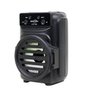 GTS-1961 RGB LED Işıklı Taşınabilir Kablosuz Bluetooth Hoparlör - FM Radyo / USB / SD Kart Destekli 3" Mini Speaker TORİMA
