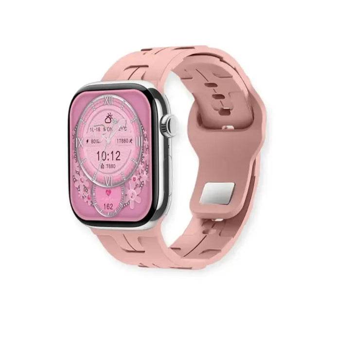 Hk10 mini yapay zeka destekli NFC 47mm 1,75inç bluetooth aramalı konuşmalı ios android uyumlu akıllı saat - A2S - KolayMagza