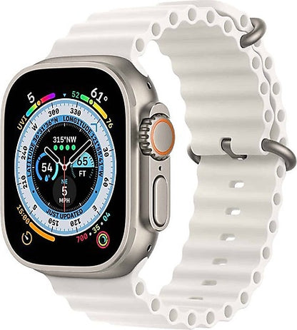 RM8 Pro Max 49mm AMOLED Ekran Akıllı Saat – 7 Kordon Seçeneği ve Kılıfı ile Şık Tasarım, Spor & Sağlık Takibi, Uzun Pil Ömrü
