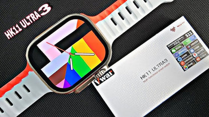 Hk 11 ultra3 amoled 49mm 2,02inç ios android uyumlu akıllı saat - A2U
