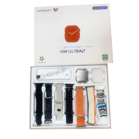HW ultra2 49mm 7 strap and case AI-powered smartwatch - A2R