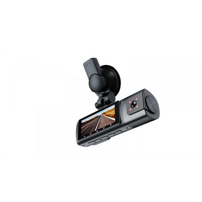 K17 ARAÇ İÇİ kamera EKRANLI 4K UHD ÖN-ARKA-İÇ KAMERA Gece Görüş, Çift Lens Dashcam Kayıt - G6R