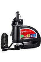 Alarm disc lock motosiklet teker kilidi suya dayanıklı alarmlı kolay kurulum tn-1404 - G5M - KolayMagza