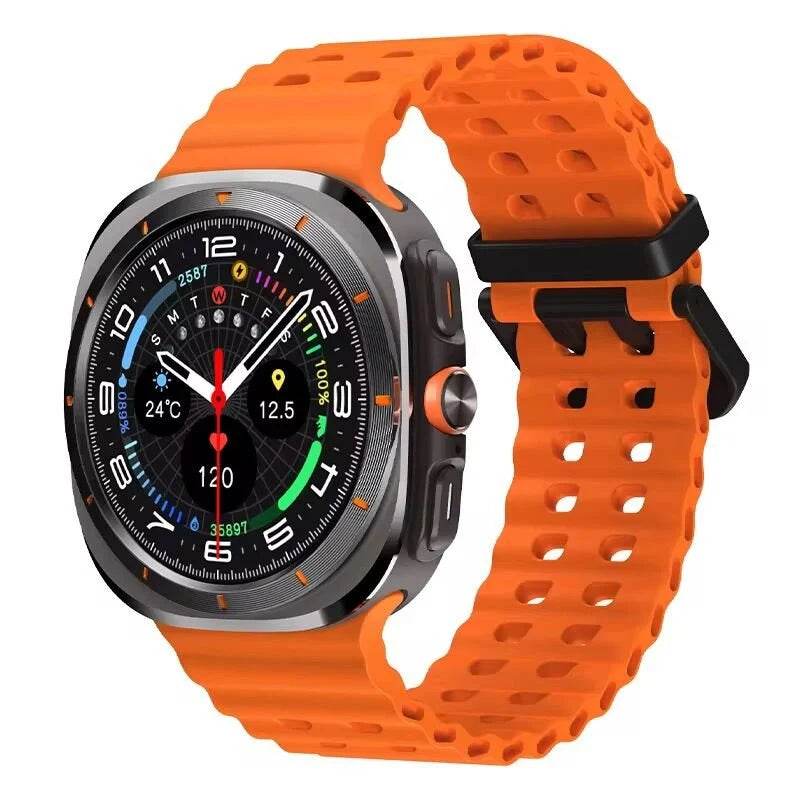 Hw6 pro plus amoled ekranlı 1gb ram 3 kordonlu ios android uyumlu akıllı saat - A2V - KolayMagza