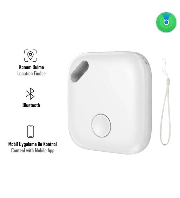 Air tag akıllı gps takip cihazı - eşya bulucu ios android uyumlu - G4P - KolayMagza