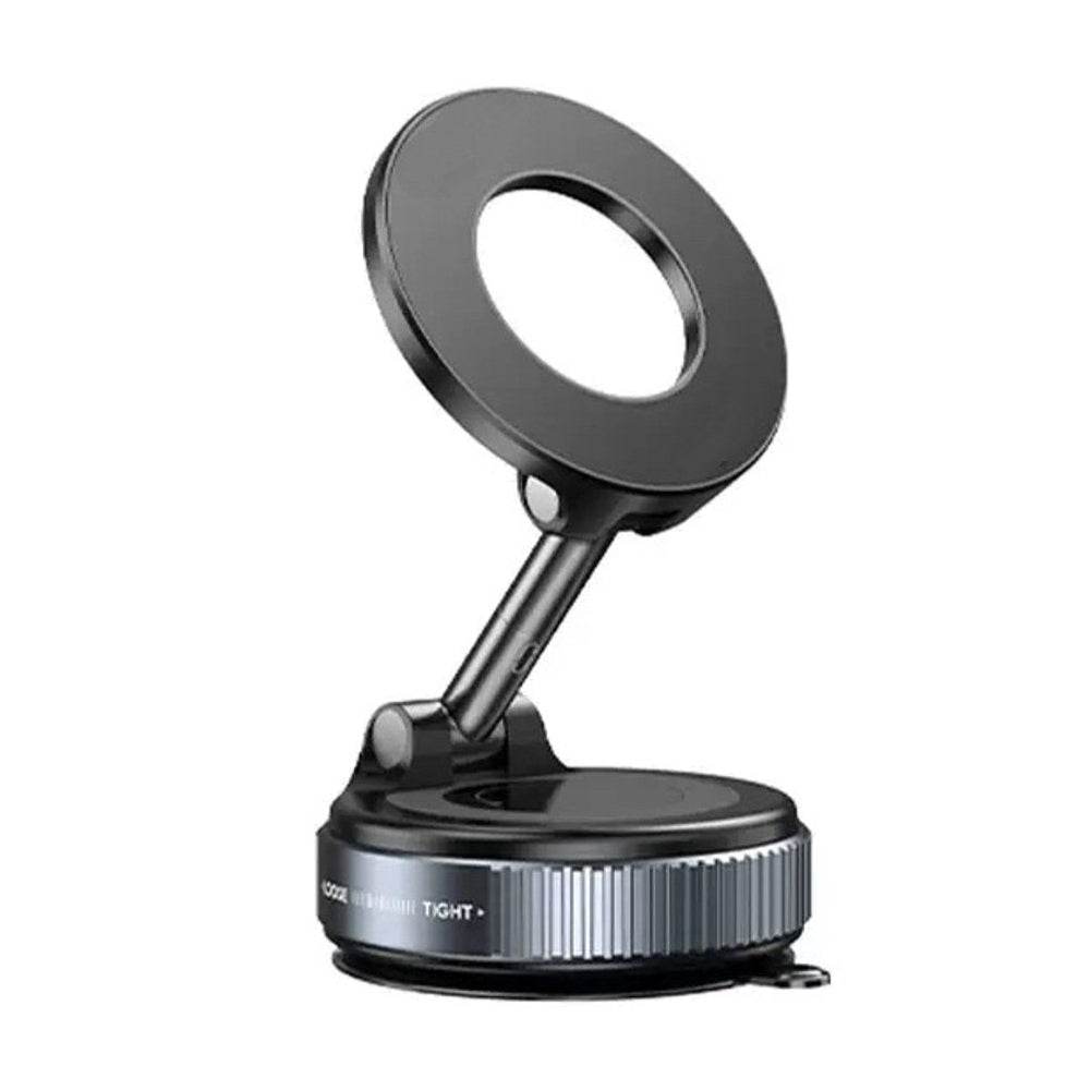 H520 vantuz emişli magnetik magsafeli telefon tutucu 360 derece döner ayarlanabilir açılı araç içi telefon tutucu - R2K - KolayMagza