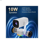 K2 Kablosuz Projektör Ultra HD, 4 Saat Şarj Kapasitesi, 300 ANSI, Wifi 6, Bluetooth 5.2, Android 11 - G5P - KolayMagza