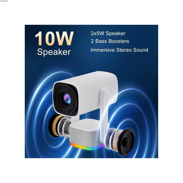 K2 Kablosuz Projektör Ultra HD, 4 Saat Şarj Kapasitesi, 300 ANSI, Wifi 6, Bluetooth 5.2, Android 11 - G5P - KolayMagza