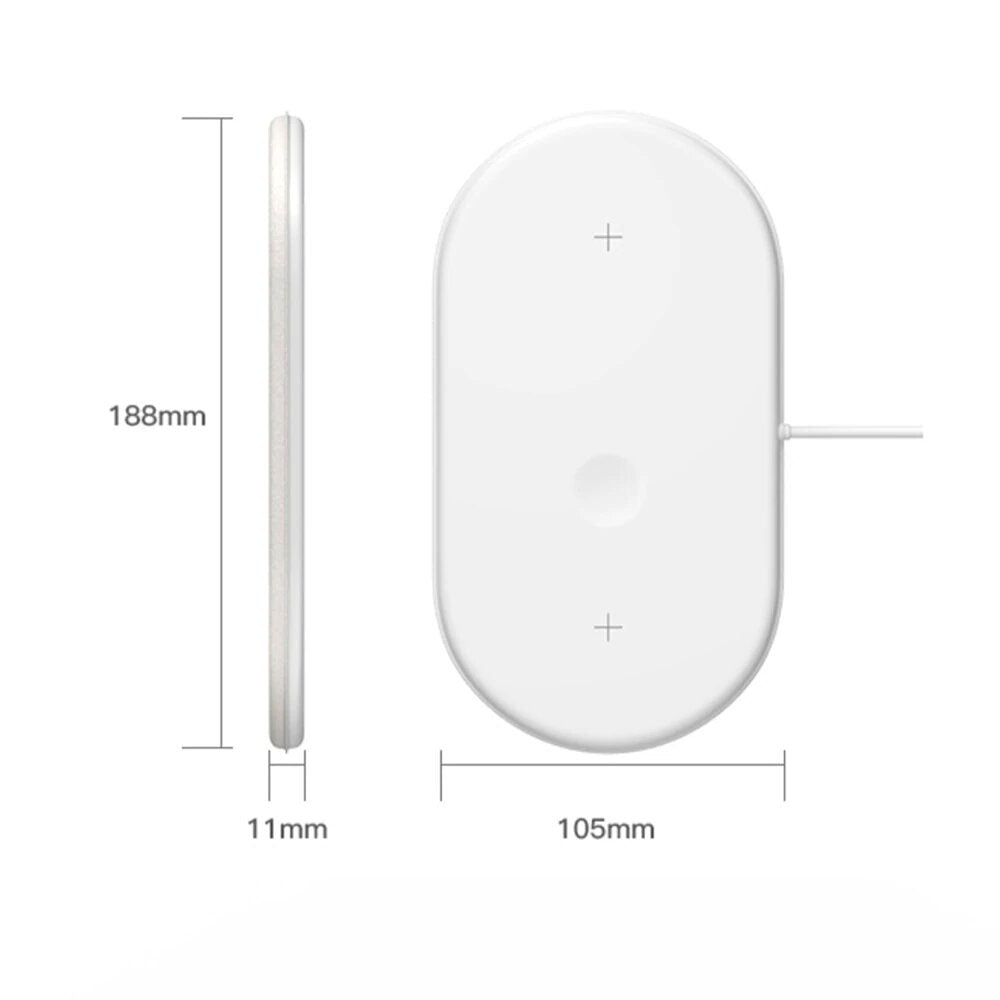 شاحن لاسلكي 3 في 1 للهواتف/الساعات/سماعات الرأس من Air Power - S3Z