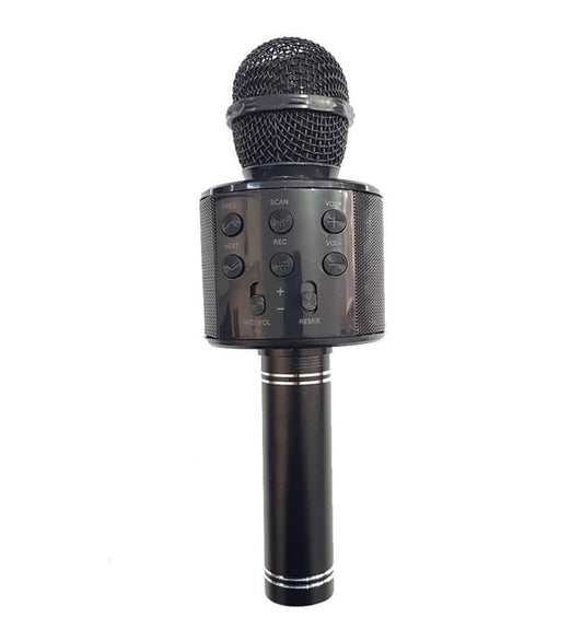 karaoke mikrofonlu bluetooth aux usb hafıza kart destekli hoperlör