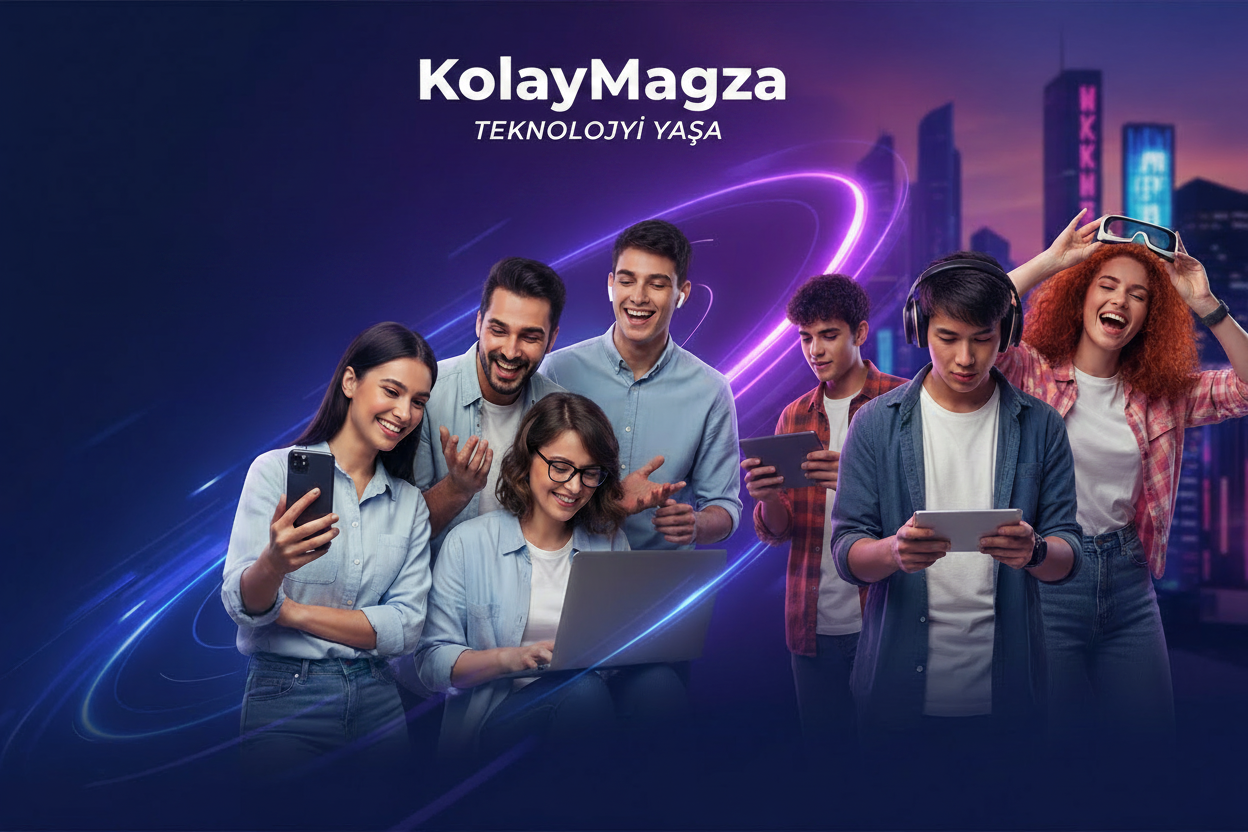 KolayMagza Hero Banner - Gençler & Teknoloji