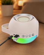 SY-333 Taşınabilir Kablosuz Bluetooth Hoparlör - RGB Renkli Işıklı, Güçlü Bass Boost, 5W RMS, TWS Destekli Ses Bombası Zayden