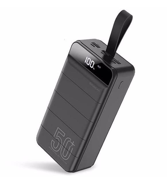 Forefo 50,000 mah powerbank | led göstergeli | akıllı çip koruma | hızlı şarj | taşınabilir