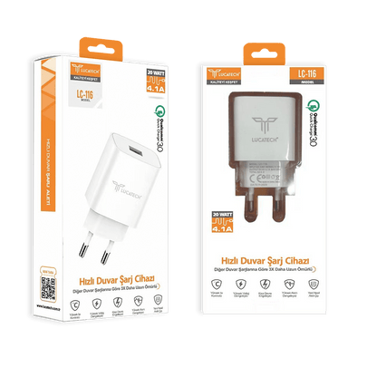 Lc-116 usb çıkışlı şarj başlık 4,1a kolaymagza ,klolay magza, km , km tech, km technology, toptan telefon aksesuarları, toptan, Kolaymagza, KolayMazga, KM technology, KM tech, toptan gsm, toptan ürünler, e-ticaret toptan, eminönü toptan, tahtakale, tahtakale toptan