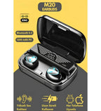 M20 enc özellikli göstergeli dokunmatik ios android uyumlu bluetoth kulaklık - B2H - KolayMagza