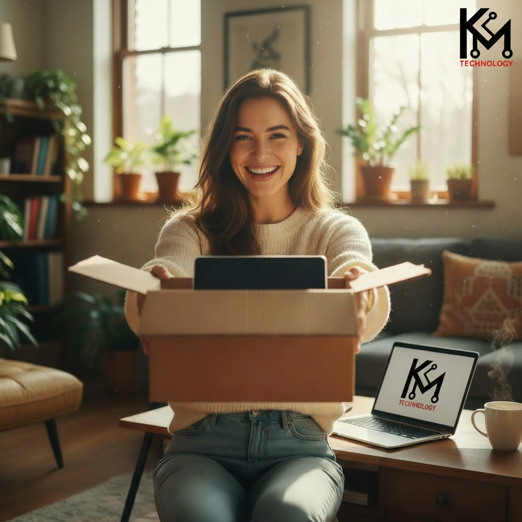 Memnun Müşteri - KM Technology Logolu