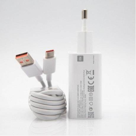 Xaomi 33w usb çıkışlı başlık ve usb typec kablo şarj seti - S2O - KolayMagza