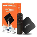 MX10 4K Ultra HD Android TV Box Medya Oynatıcı – Wi-Fi Destekli Akıllı Smart TV Dönüştürücü Zayden
