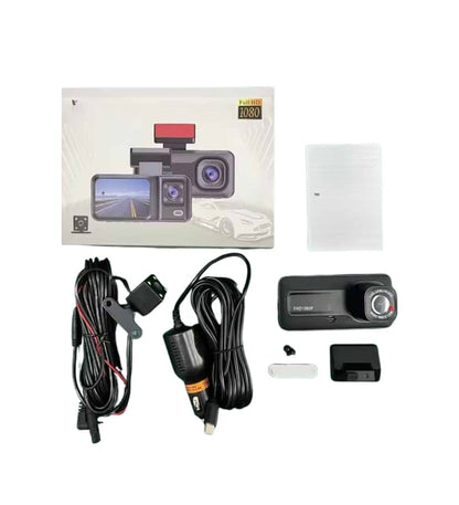 1080p full hd DVR araç içi kayıt dash cam ön arka çift kameralı mikrofonlu - G5W