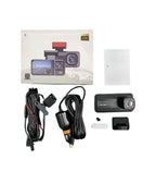 1080p full hd DVR araç içi kayıt dash cam ön arka çift kameralı mikrofonlu