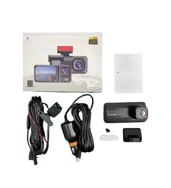 1080p full hd DVR araç içi kayıt dash cam ön arka çift kameralı mikrofonlu - G5W - KolayMagza