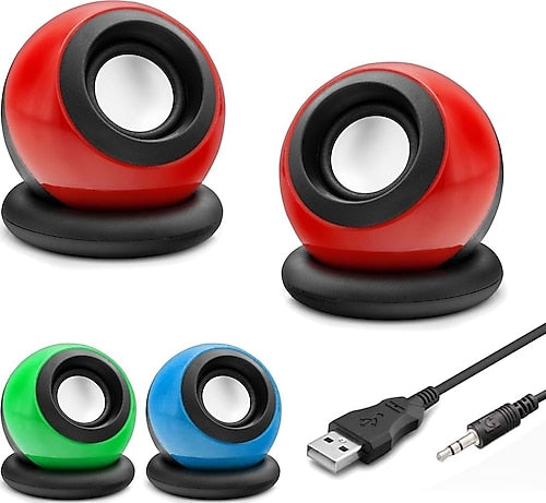 ( 5 adet ) Multimedya Mini Dijital Hoparlör Seti KolayMagza KM Technology - Toptan Telefon Aksesuarları