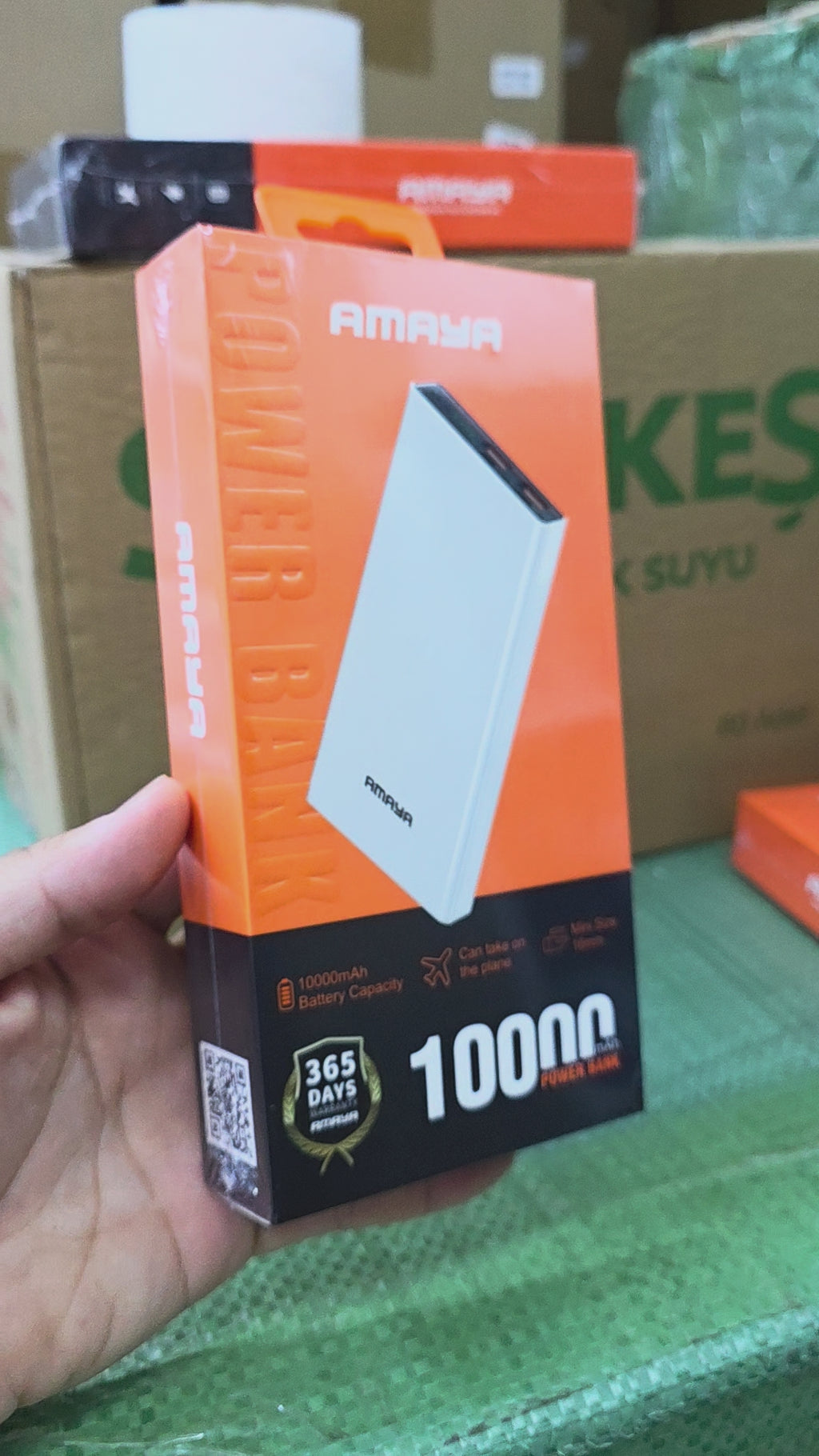 10000mah slim 16mm dual usb output power bank suitable for airplane travel b03 - P2B