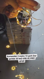 FİŞ'Lİ 3 metre 10*30 ledli perde led kanca asmalı ışık yılbaşı led ışık dekor lambası yılbaşı ağacı ışığı organizasyon led ışık Kumandalı 3 metre*10 şerit (her şerit 3 metre 30 led) PRİZ girişli - G5F