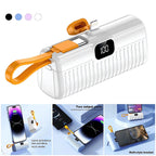 5,000 mah mini led göstergeli typec ve lightning powerbank - P1U - KolayMagza