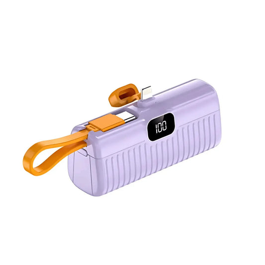 5,000 mah mini typec and lightning powerbank with LED indicator - P1U