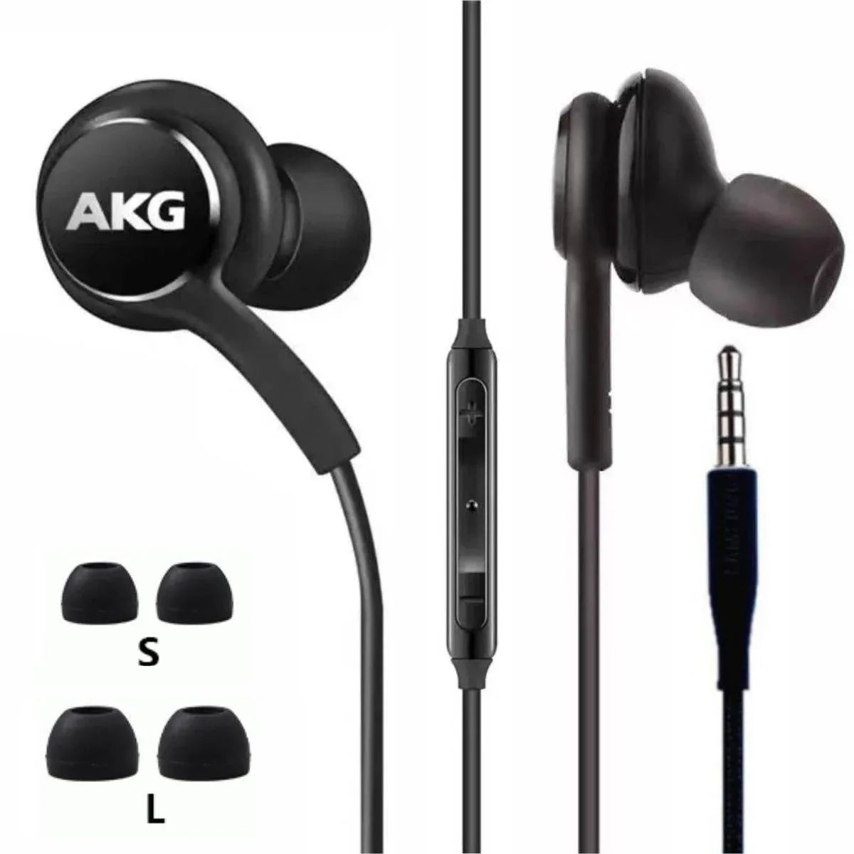 akg 3,5mm jak girişli mikrofonlu kulak içi kablolu kulaklık - K1A - KolayMagza KM Technology