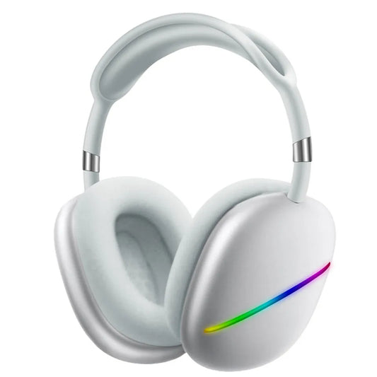 Akz max 10 led ışıklı kafa üstü ios Android uyumlu bluetooth kulaklık