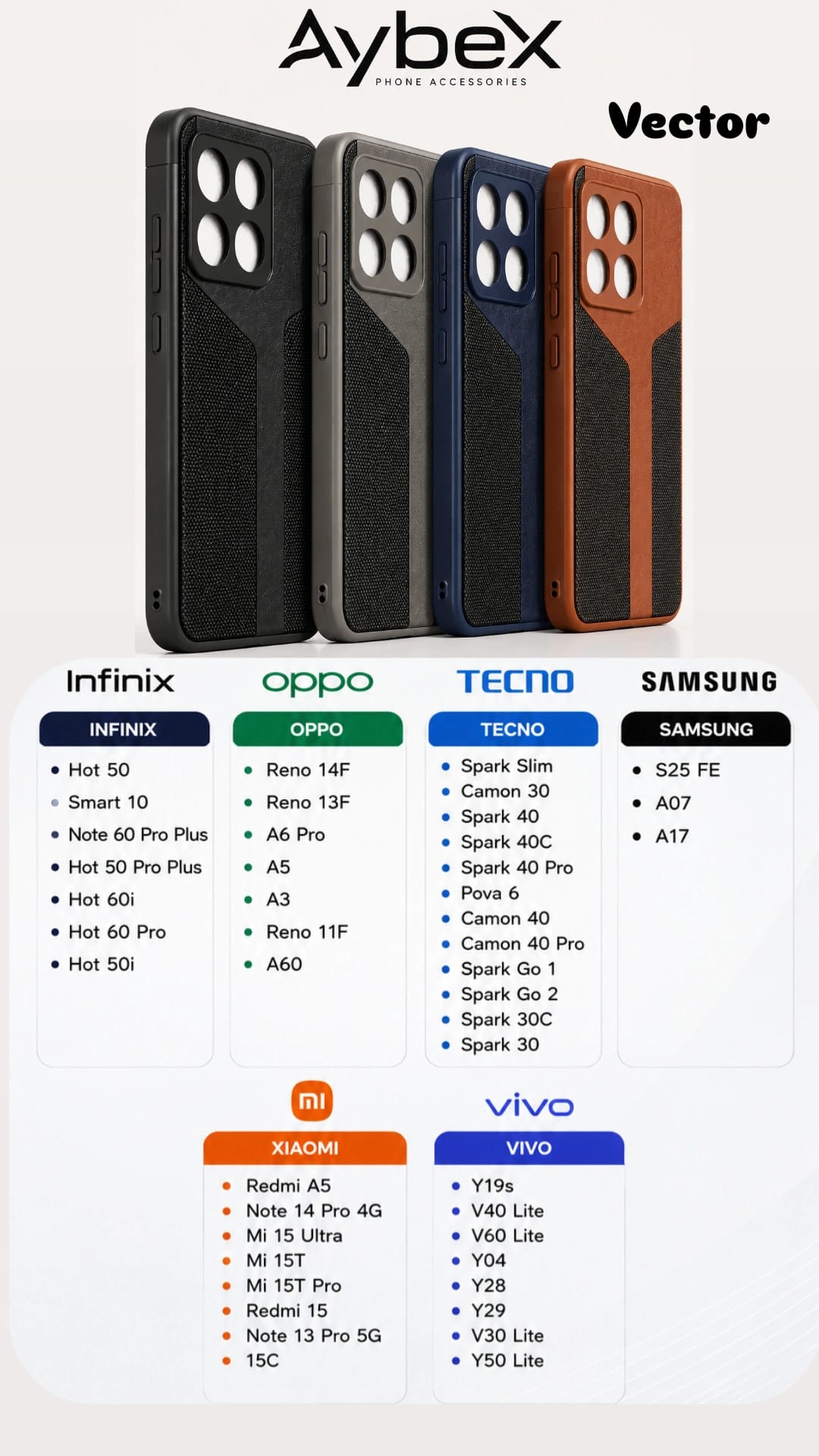 Telefon Kılıf çeşitleri (WhatsApp dan güncel liste isteyin)