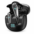 YX37 True Wireless Kablosuz Oyuncu Kulaklığı - Ultra Düşük Gecikme, 4-Mikrofon ANC & ENC, 2.4G Dongle Destekli Bluetooth Kulaklık Alyam