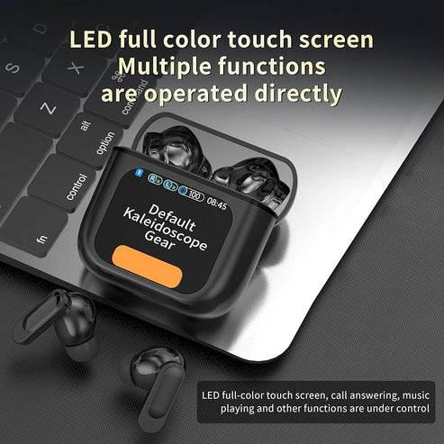Se-60 bluetooth 5,4 kulak içi kablosuz kulaklık | anc & enc gürültü engelleme, dokunmatik ekran, pure bass ses teknolojisi