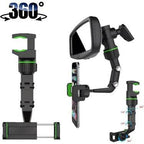 Dikiz aynaya takılan 360 derece ayarlanabilir vakumlu araç içi telefon tutucu re-03 - R1B - KolayMagza