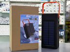 50000 mAh Solar Güneş Enerjili Dahili Kablolar Hızlı Şarj destekli Taşınabilir Powerbank MİLANO