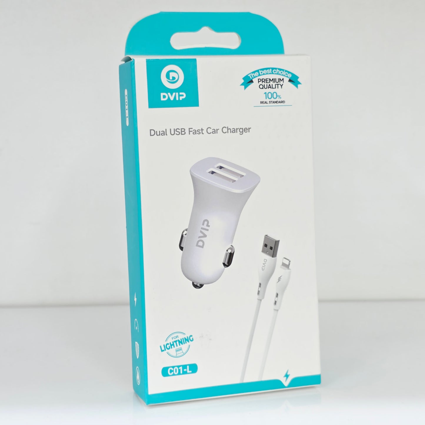 Çift USB girişli 1m Mikro kablolu araç şarj başlık