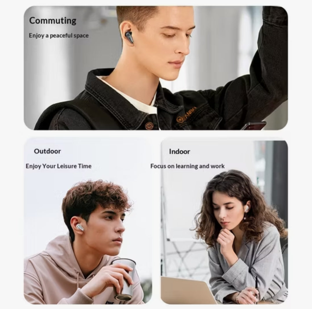 YX37 True Wireless Kablosuz Oyuncu Kulaklığı - Ultra Düşük Gecikme, 4-Mikrofon ANC & ENC, 2.4G Dongle Destekli Bluetooth Kulaklık Alyam