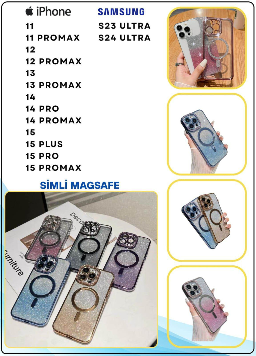 Tüm kılıflar (WhatsApp liste alın) - KolayMagza