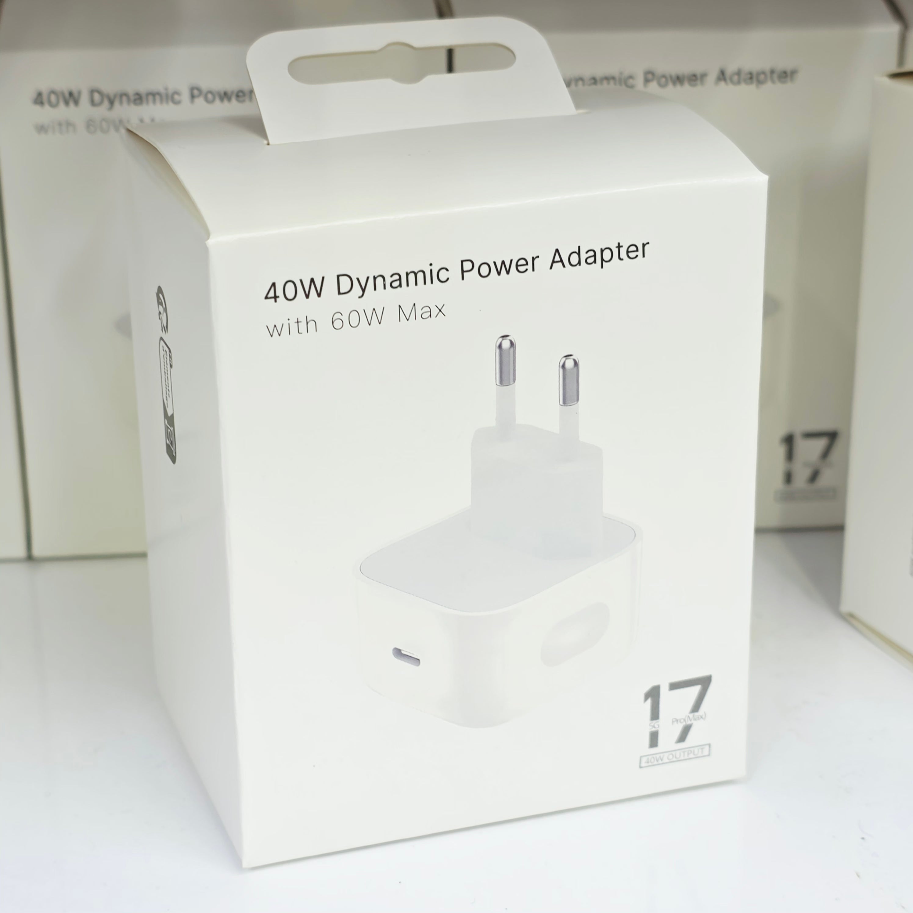40W Dynamic Power Adapter - 60W Max Hızlı Şarj adaptör başlığı (Type-C) MİLANO