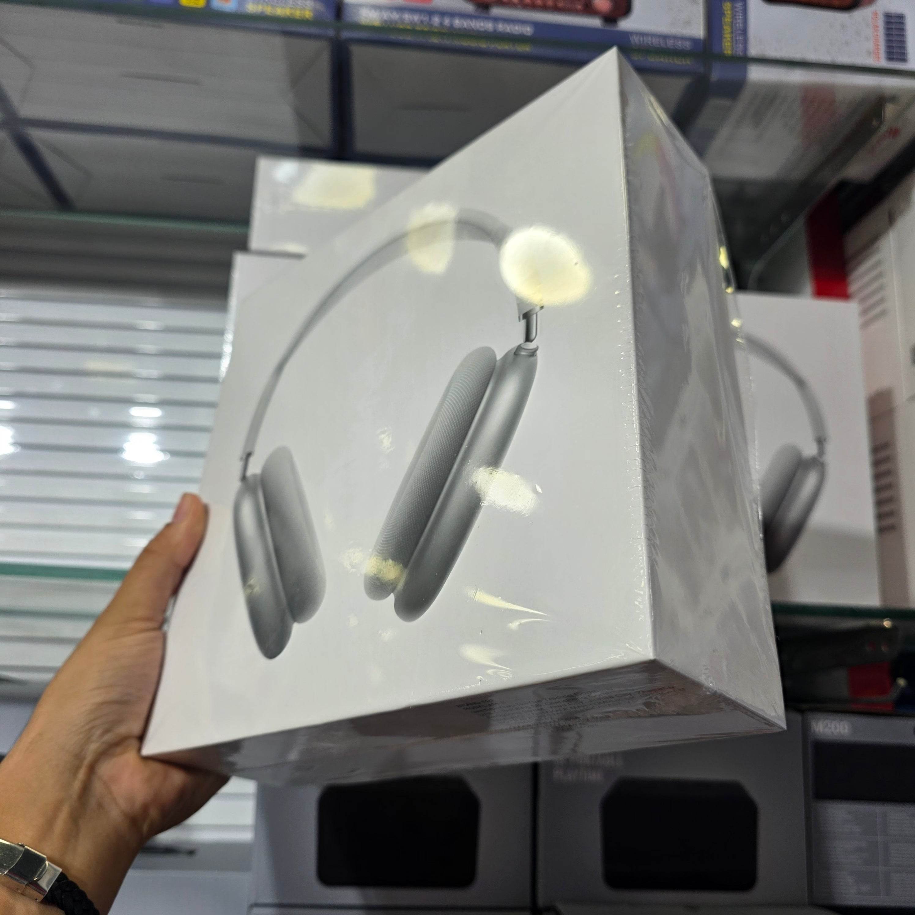 Logosuz Airpods pro max kılıflı değiştirilebilir pedli kafa üstü Bluetooth kulaklık - U1R - KolayMagza