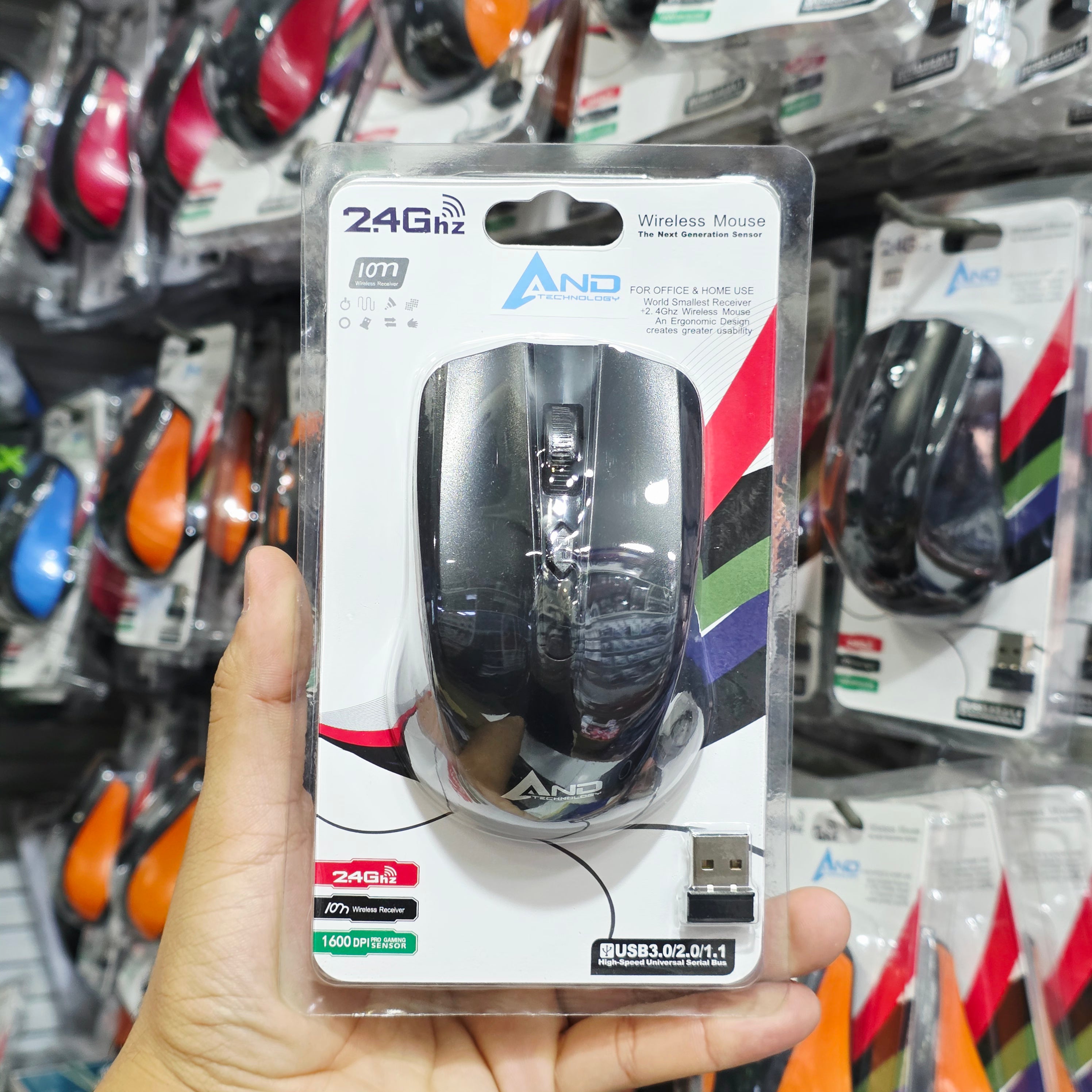 ( 5 adet ) Kablosuz mouse universal POLYGOLD