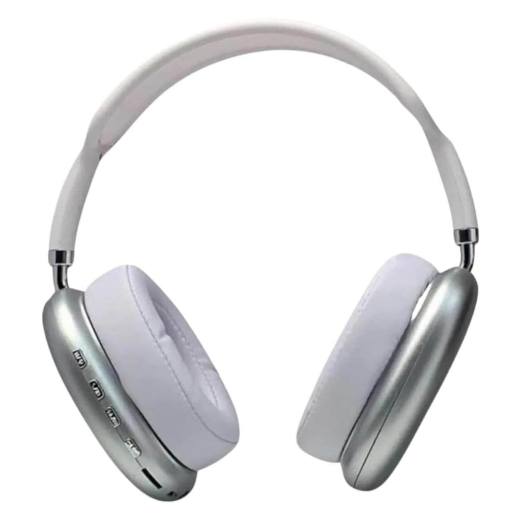 P9 max kafa üstü pedli ayarlanabilir hafıza kartı aux destekli ios android uyumlu bluetooth kulaklık - U1U - KolayMagza