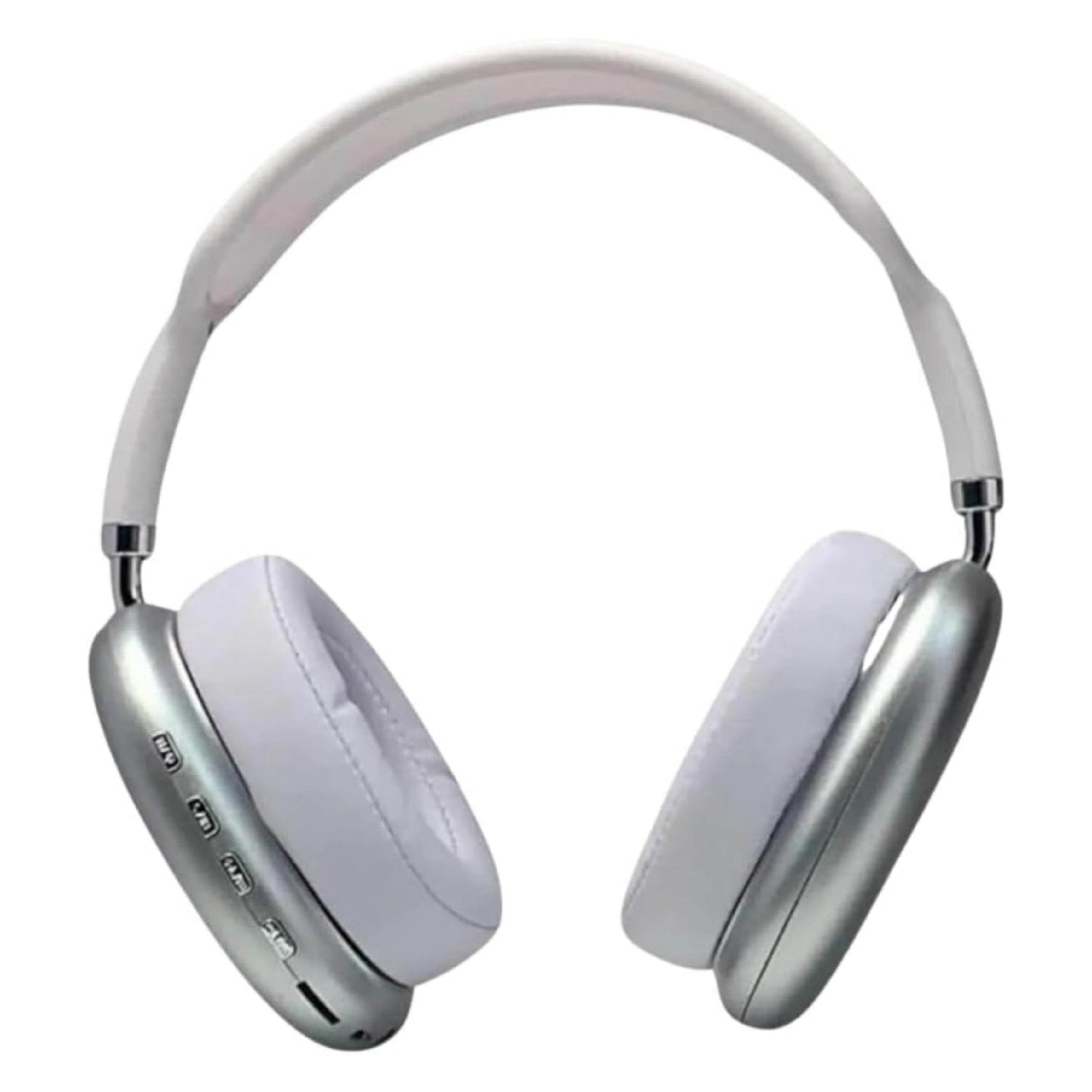 P9 max kafa üstü pedli ayarlanabilir hafıza kartı aux destekli ios android uyumlu bluetooth kulaklık - U1U - KolayMagza