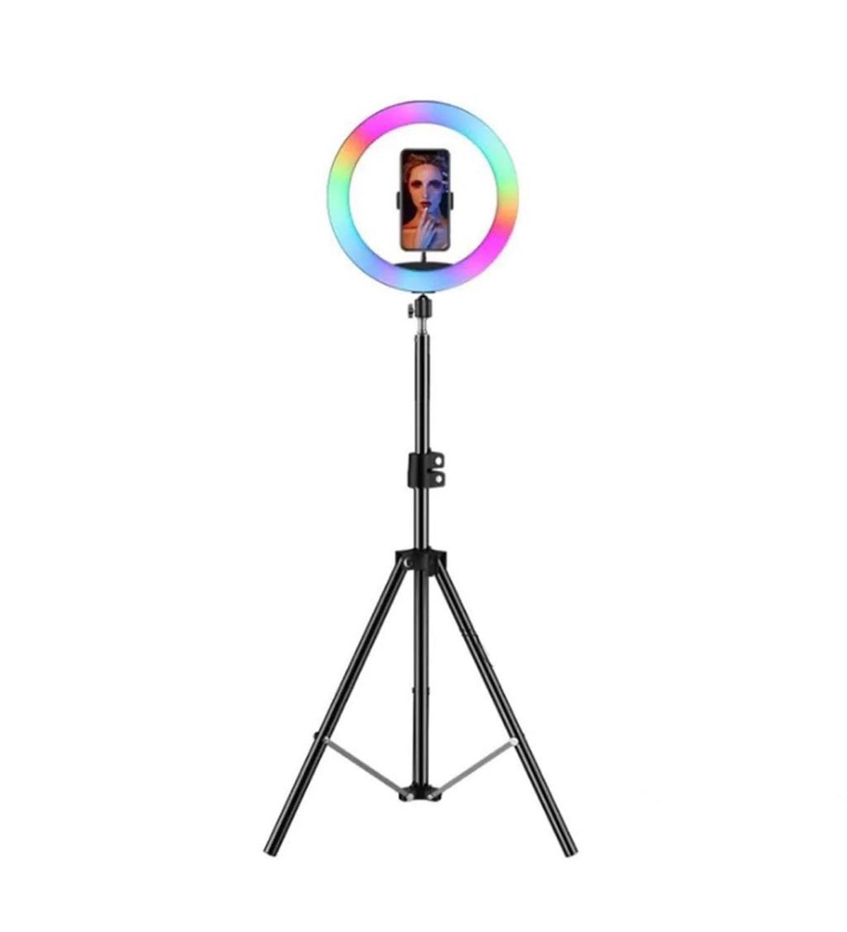 Selfie Rgb ledli tiktok ışığı tripodlu (ayak dahil) TEKNOİST