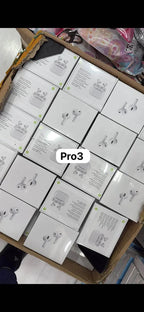 AirPods Pro 3 Earbud Bluetooth Headphones with Microphone